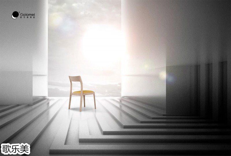 歌樂美現代極簡白蠟木家具13