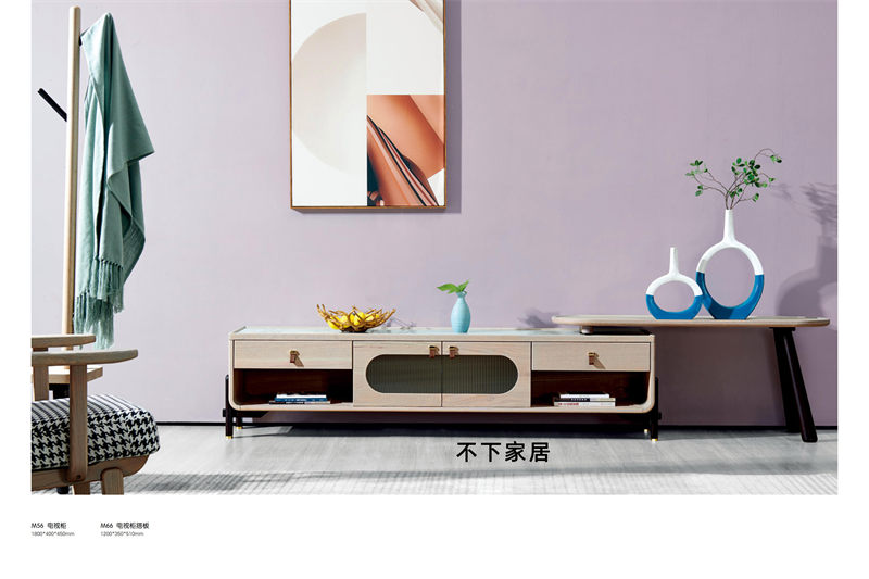 不下家居簡約風格北美紅橡家具22