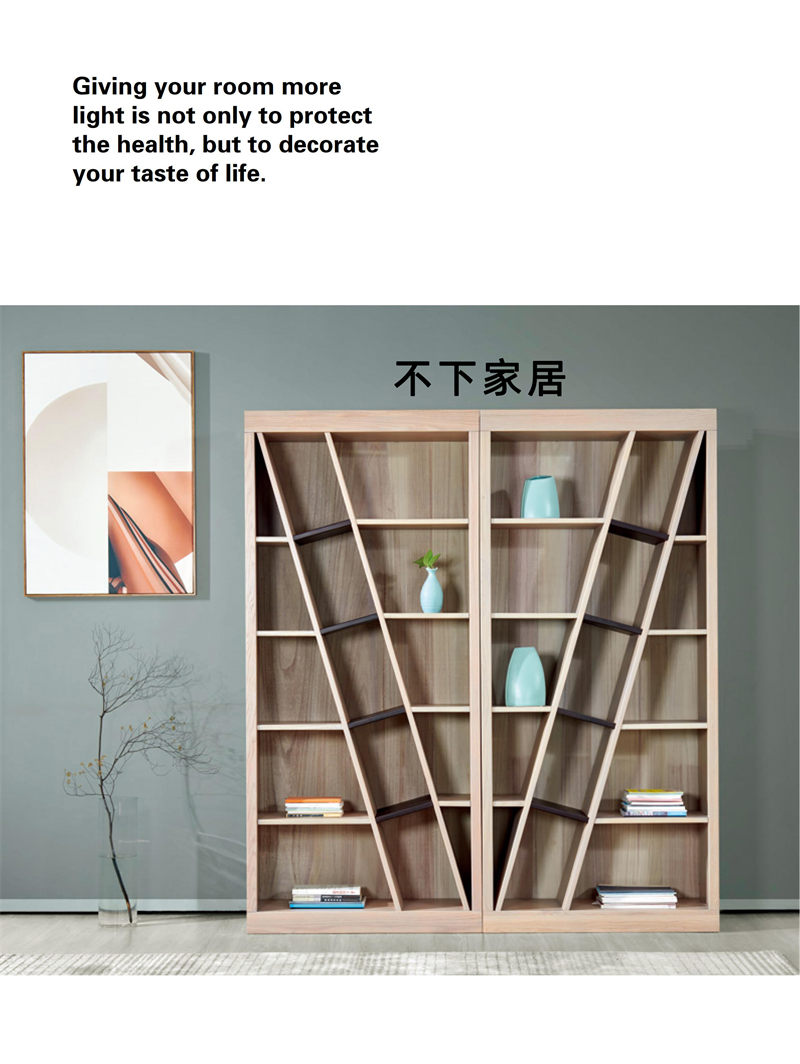 不下家居簡約風格北美紅橡家具72