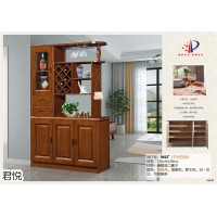 江西南康中式橡木客廳家具,實木間廳柜、電視柜、茶幾、書柜廠家,君悅家具,永生家具