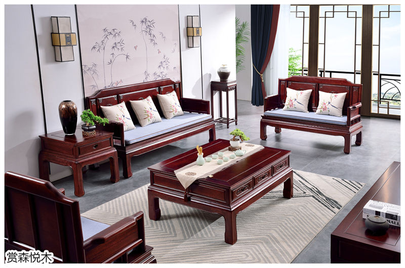 華祥聚品&middot;賞森悅木 新古典印尼紫檀家具7