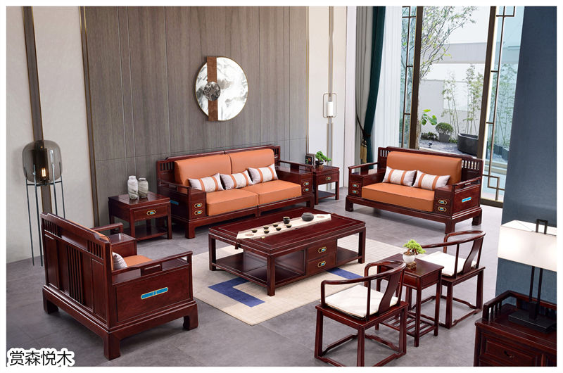 華祥聚品&middot;賞森悅木 新古典印尼紫檀家具13