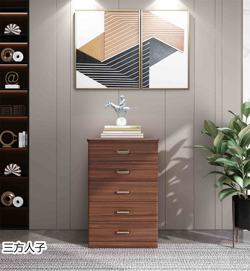 三方人子現代極簡風格烏金木家具29