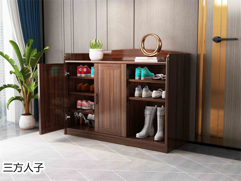 三方人子現代極簡風格烏金木家具30