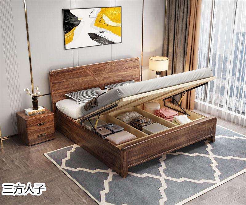 三方人子現代極簡風格烏金木家具52