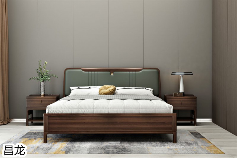 昌龍新中式烏金木家具5