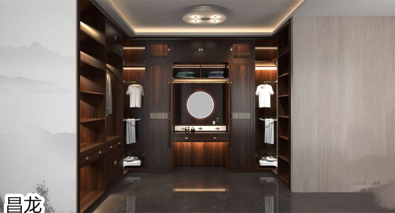 昌龍新中式烏金木家具10