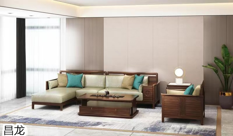 昌龍新中式烏金木家具13