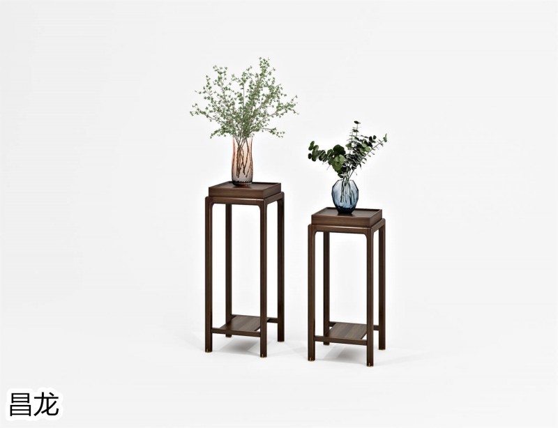 昌龍新中式烏金木家具17