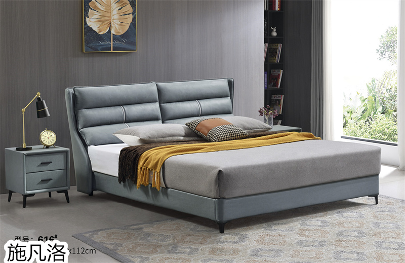 施凡洛輕奢極簡風格軟體床5