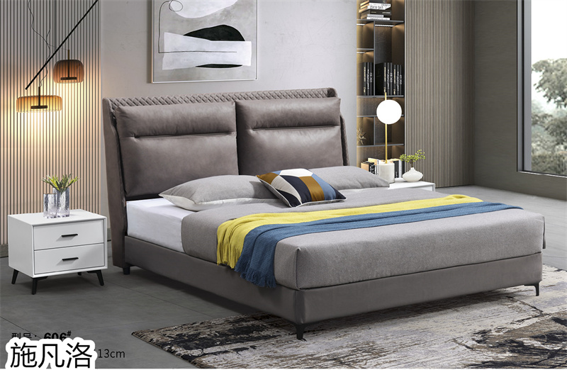 施凡洛輕奢極簡風格軟體床10