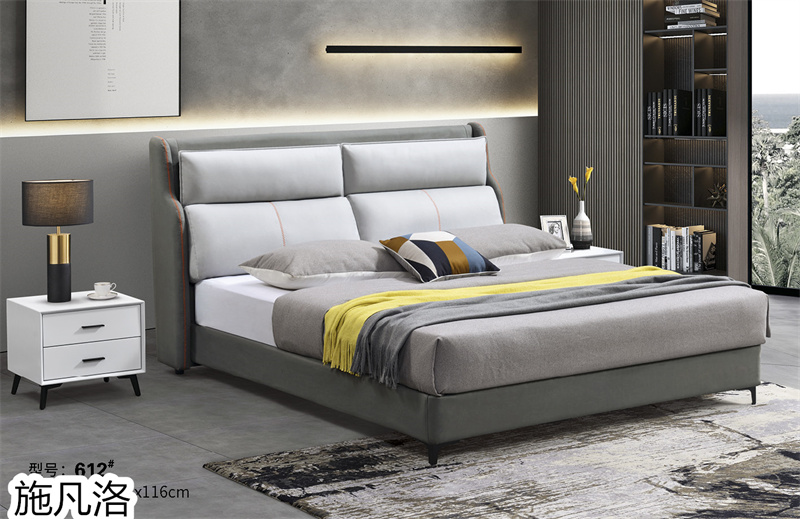 施凡洛輕奢極簡風格軟體床11