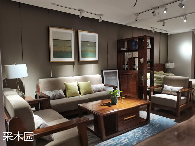 采木園&middot;誰最美 新德式金絲檀木家具展廳實拍4