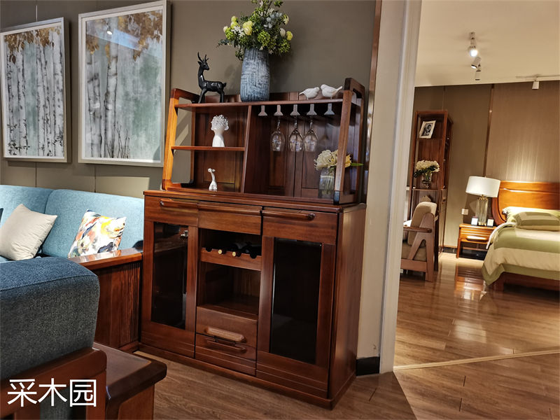 采木園&middot;誰最美 新德式金絲檀木家具展廳實拍9