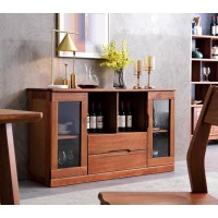 安德穩(wěn)南美胡桃木木蠟油原木家具：餐邊柜102#