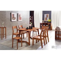 安德穩南美胡桃木木蠟油原木家具：方桌386#