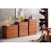 安德穩(wěn)南美胡桃木木蠟油原木家具：斗柜201#