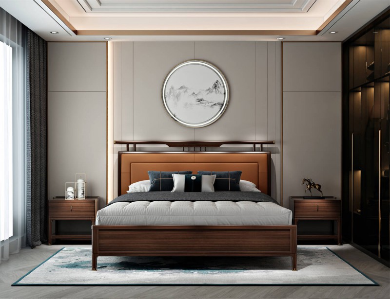 新中式風格烏金木家具 (1)