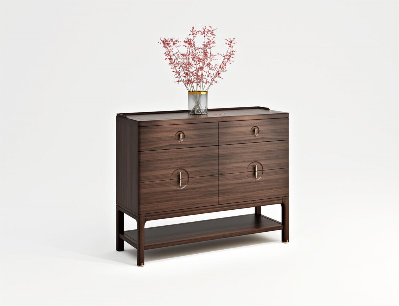 新中式風(fēng)格烏金木家具 (15)