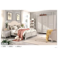 森錦華庭美式輕奢家具、簡美風格家具，廣東美式北美白蠟木+紅楓套房家具廠家