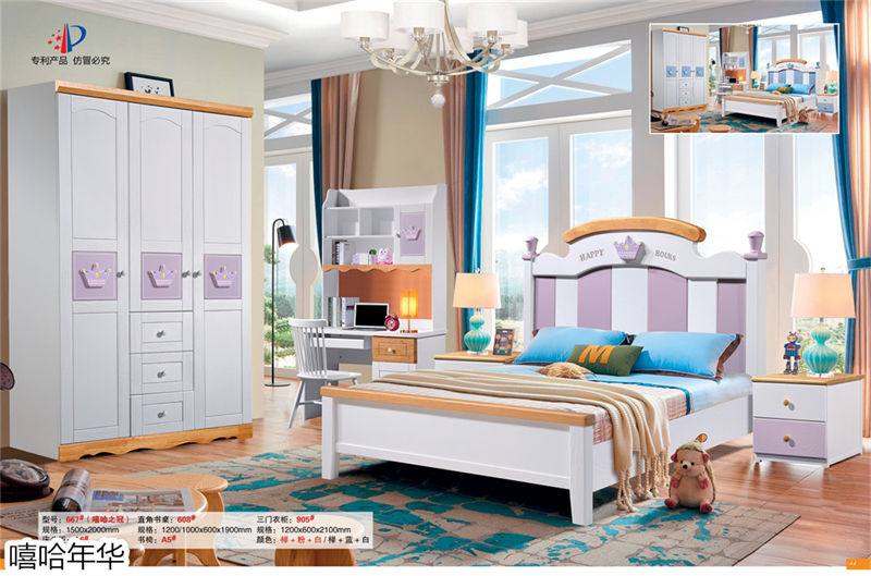 嘻哈年華青少年兒童實木套房家具11