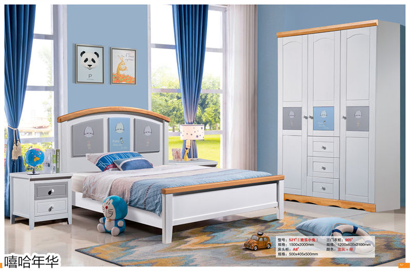 嘻哈年華青少年兒童實木套房家具14