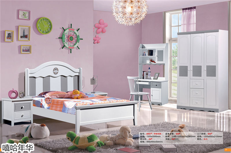 嘻哈年華青少年兒童實木套房家具23