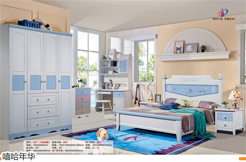 嘻哈年華青少年兒童實木套房家具26