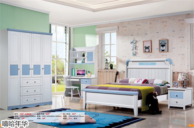嘻哈年華青少年兒童實木套房家具29