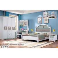 嘻哈年華青少年兒童實木家具,江西南康彩色青少年兒童實木套房廠家,三棵松實業公司