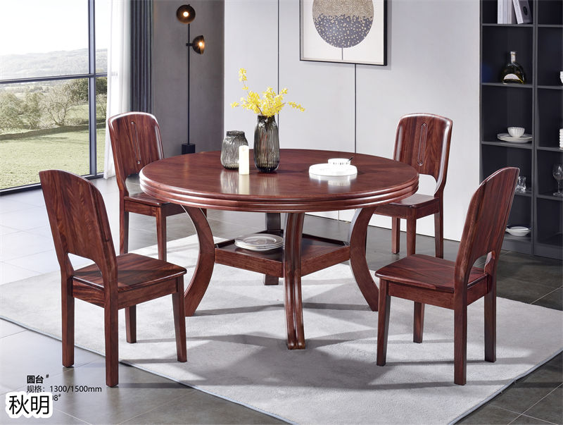 秋明家具烏金木套房家具10