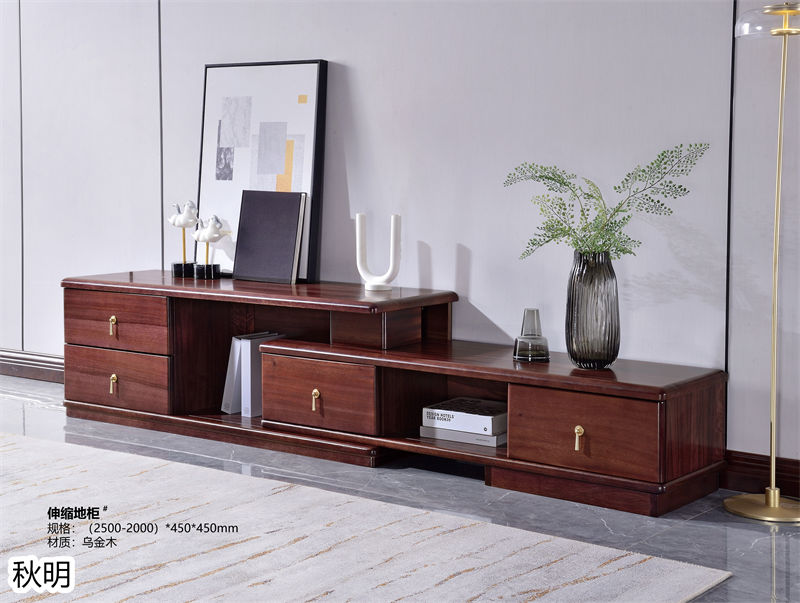 秋明家具烏金木套房家具11