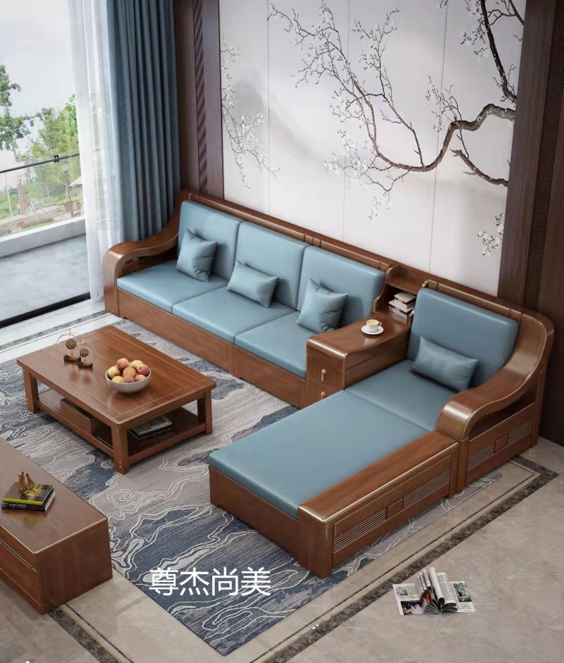 尊杰尚美現代中式沙發