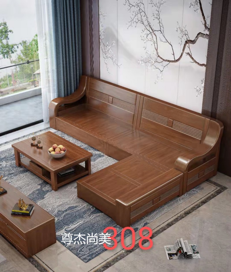 尊杰尚美現代中式沙發