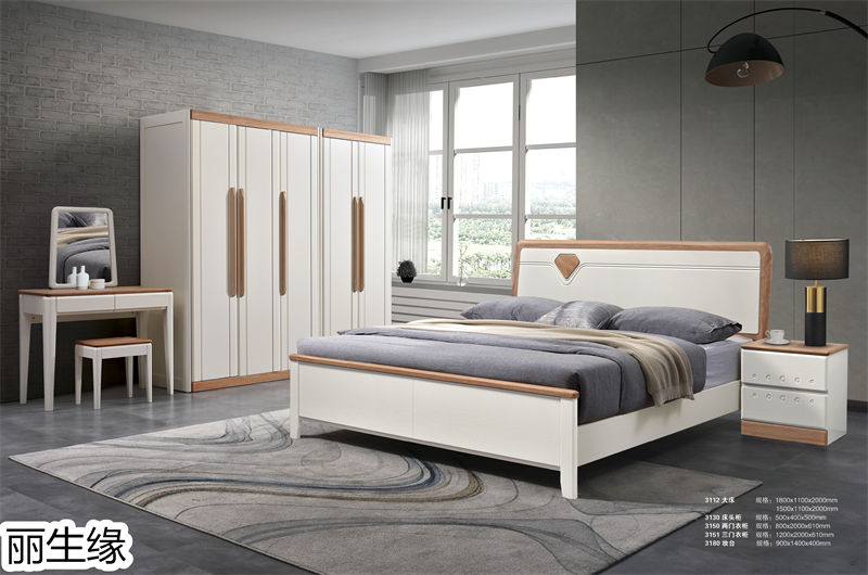 麗生緣&middot;現(xiàn)代簡約紅胡桃木蠟油家具11