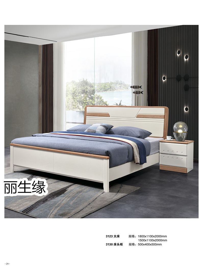 麗生緣&middot;現(xiàn)代簡約紅胡桃木蠟油家具16