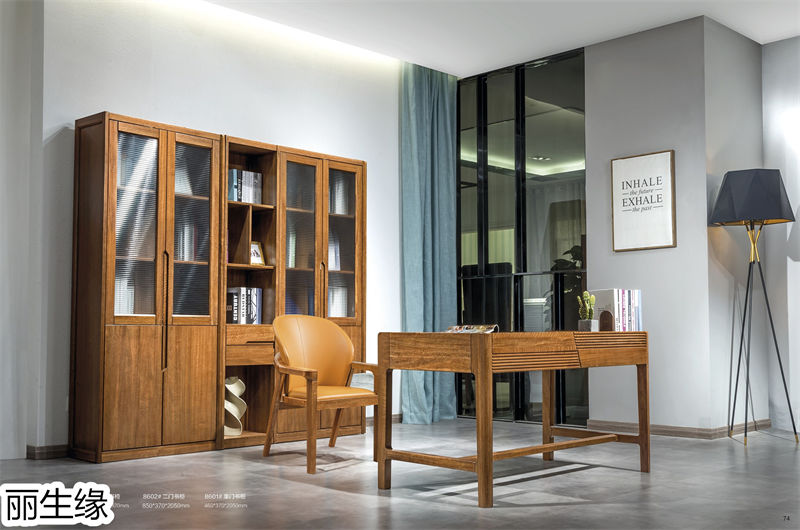 麗生緣&middot;臻木記 現代極簡南洋金檀木家具38