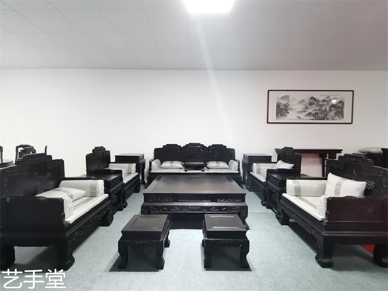 藝手堂紅木家具工廠展廳實拍3