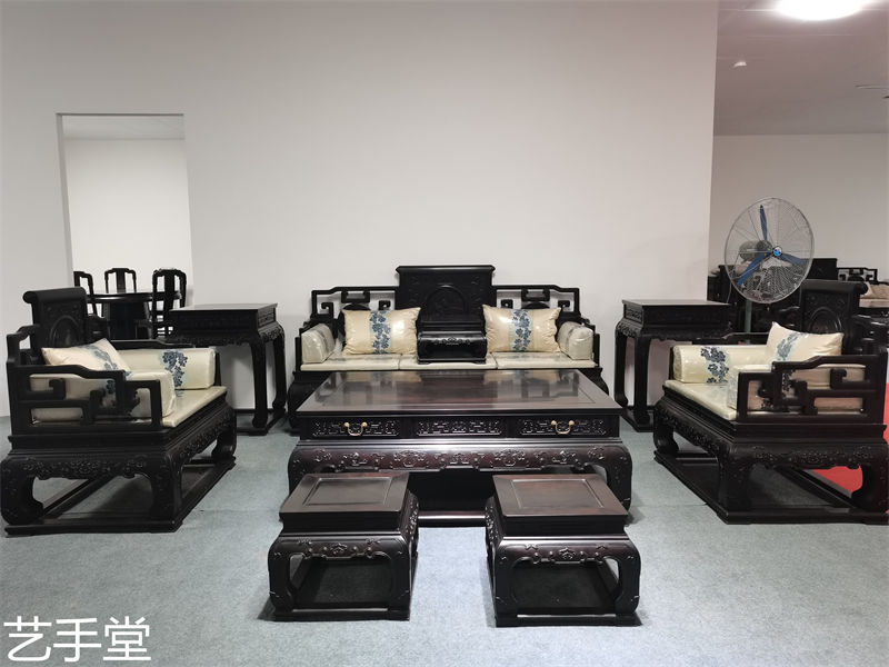 藝手堂紅木家具工廠展廳實拍4