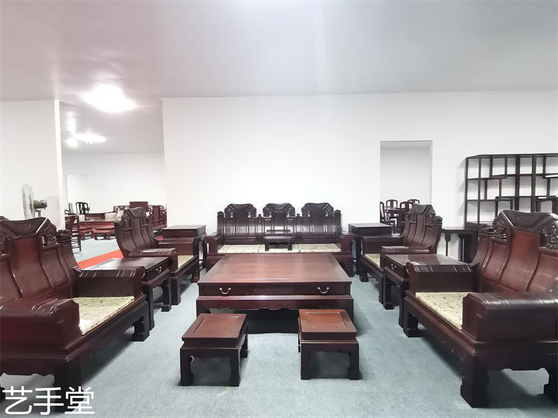 藝手堂紅木家具工廠展廳實拍8