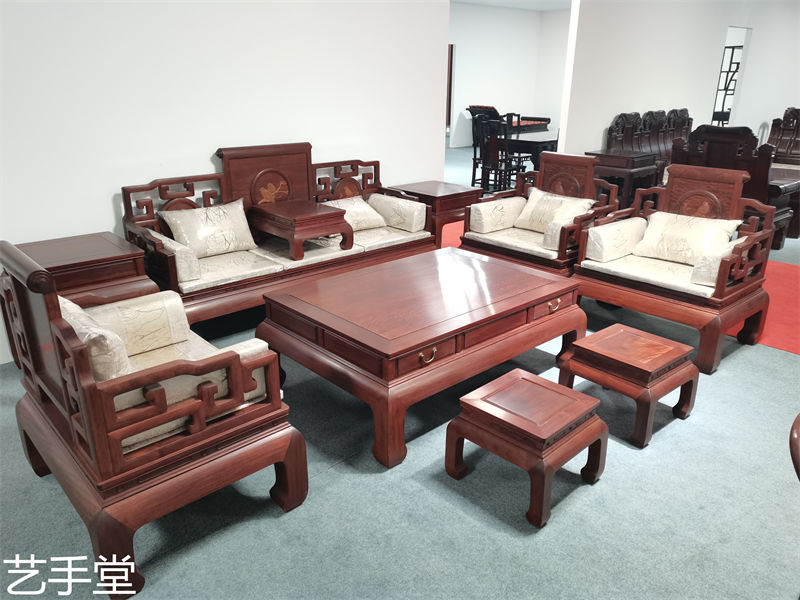 藝手堂紅木家具工廠展廳實拍9