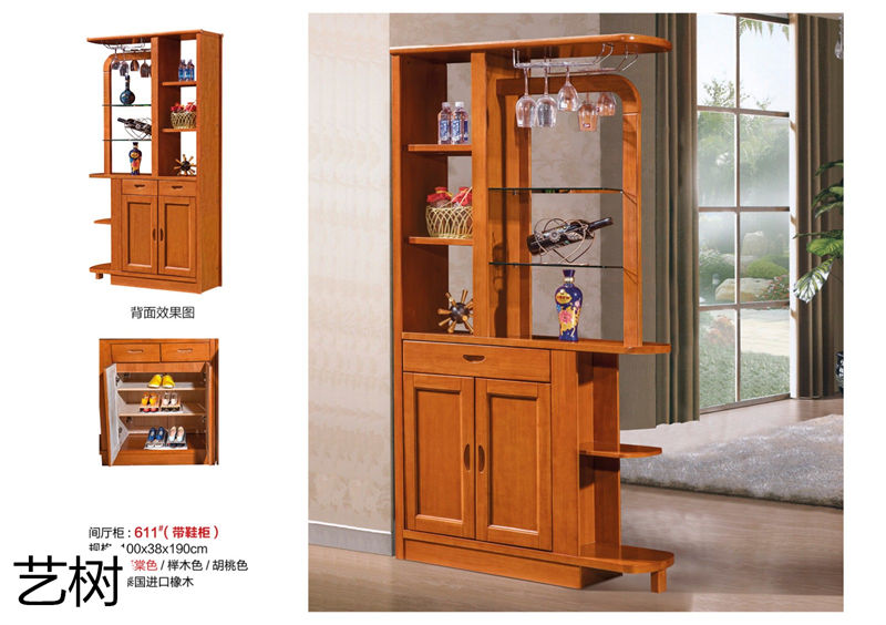 藝樹家具實(shí)木間廳柜、酒柜、鞋柜、電視柜、書柜48