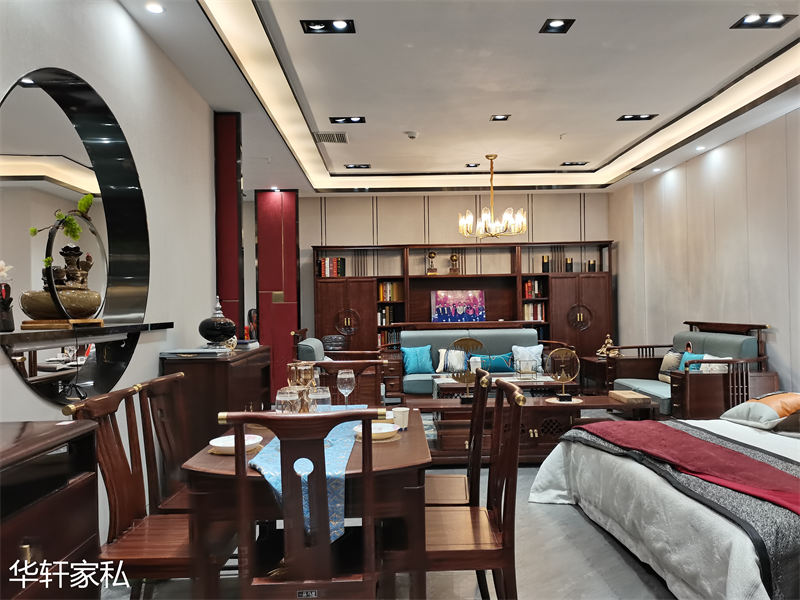 華軒家私&ldquo;一品烏金&rdquo;家具展廳實拍8