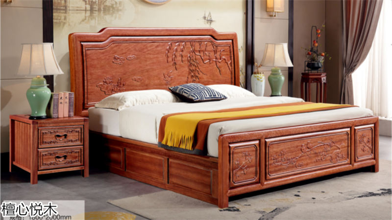 閩億通&middot;檀心悅木 中式古典金絲檀木家具10