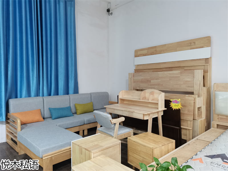 乾德木業·悅木私語家具工廠展廳實拍11