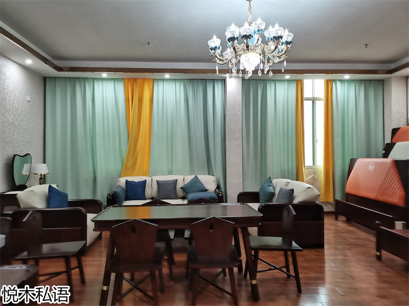 乾德木業·悅木私語家具工廠展廳實拍15