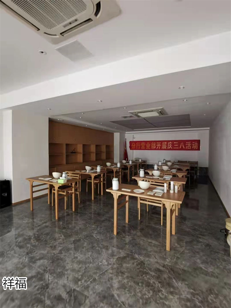 祥福竹家具辦公空間、茶空間、康養民宿、音樂館、大劇院茶藝館，書畫、國學、插花桌椅工程定制廠家