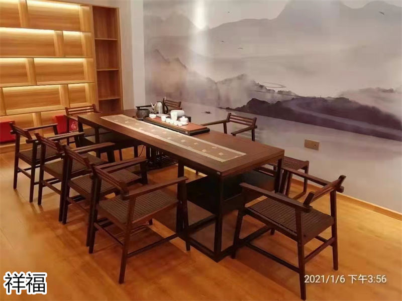 祥福竹家具辦公空間、茶空間、康養民宿、音樂館、大劇院茶藝館，書畫、國學、插花桌椅工程定制廠家