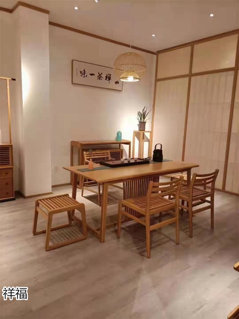 祥福竹家具辦公空間、茶空間、康養民宿、音樂館、大劇院茶藝館，書畫、國學、插花桌椅工程定制廠家