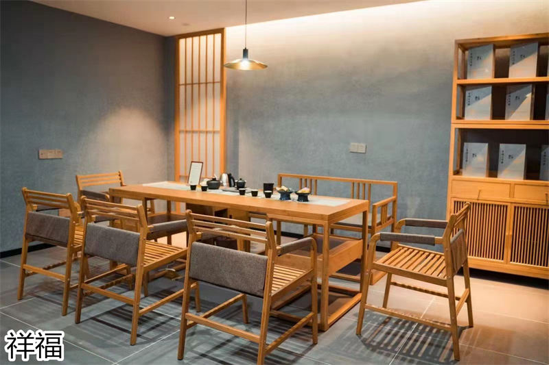 祥福竹家具辦公空間、茶空間、康養民宿、音樂館、大劇院茶藝館，書畫、國學、插花桌椅工程定制廠家